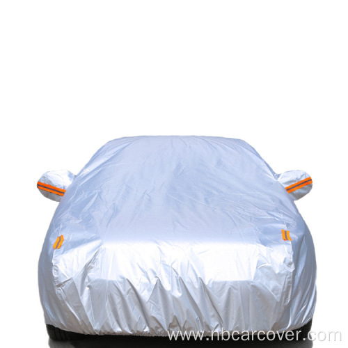 Universal customized models car cover with zipper